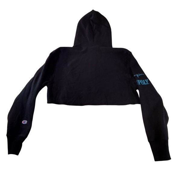 Champion x Hasbro Reverse Weave Monopoly Community Cropped Sweatshirt Small - Picture 2 of 10